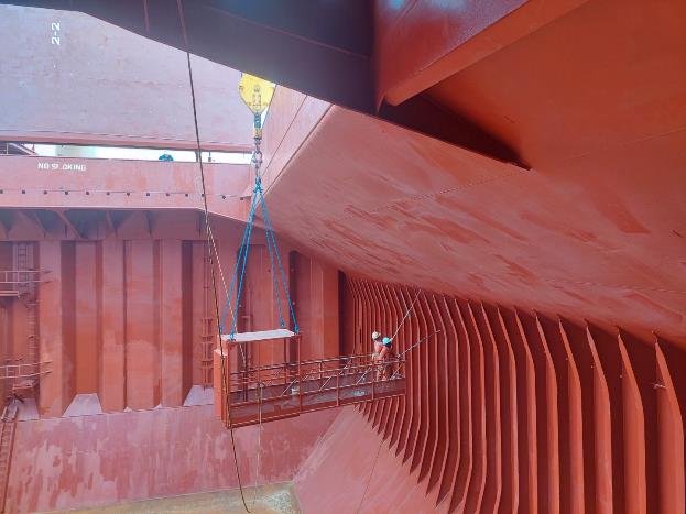 Bulkcarrier-Laderaum